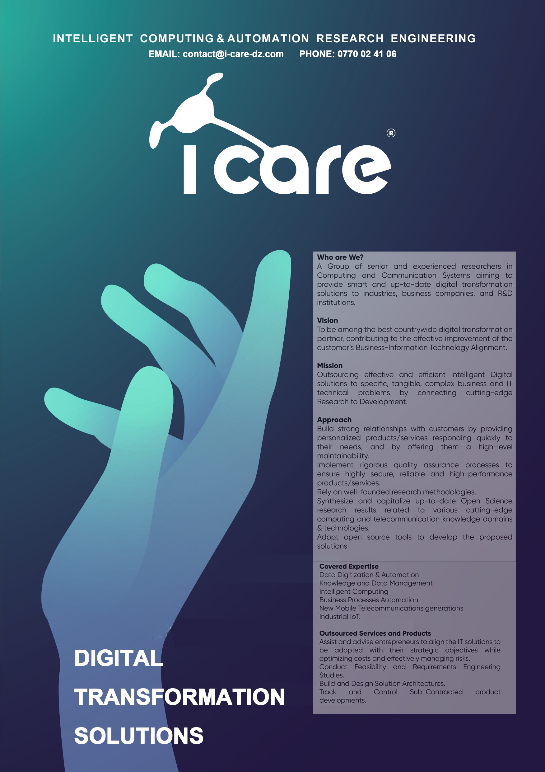 iCare - Digital Transformation Solutions